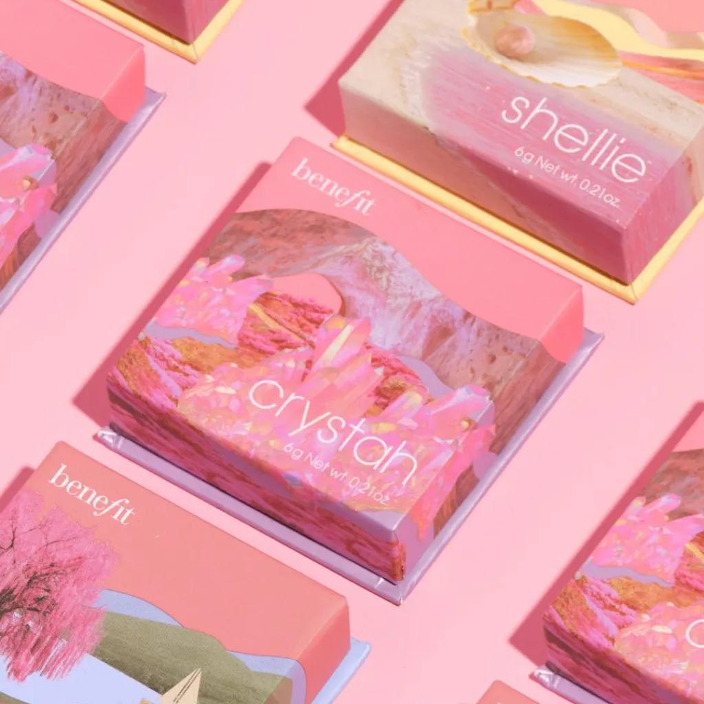 Benefit Cosmetics Crystah< Blush|Mini Makeup