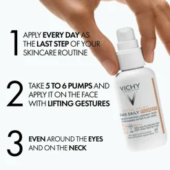 Vichy CS Face UVAge TintLight SPF 50+< Solcreme|Solpleje