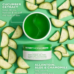 Peter Thomas Roth Cucumber De-Tox™ Hydra Gel Eye Patches< Øjenpleje