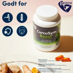 Biosym Ingredienser<CurcuSym Boost® Kosttilskud