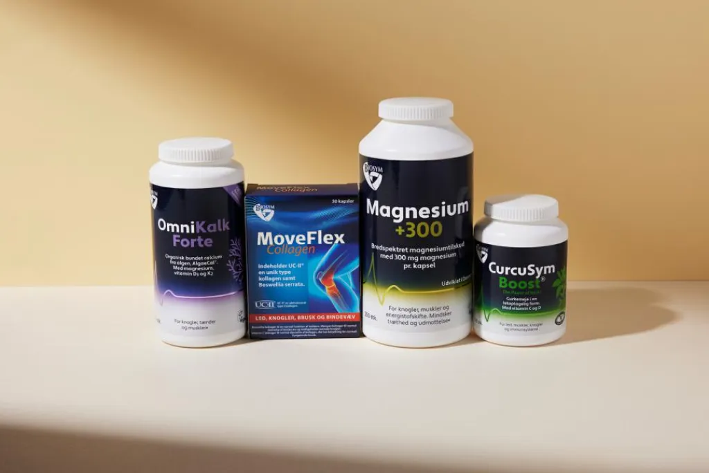 Biosym Ingredienser<CurcuSym Boost® Kosttilskud