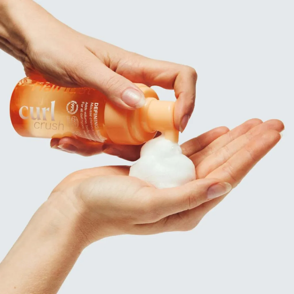 Hairlust Curl Crush Defining Mousse< Styling Mousse|Krøllet Hår