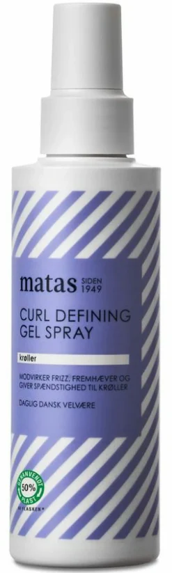 Matas Striber Krøllet Hår>Curl Defining Gel Spray