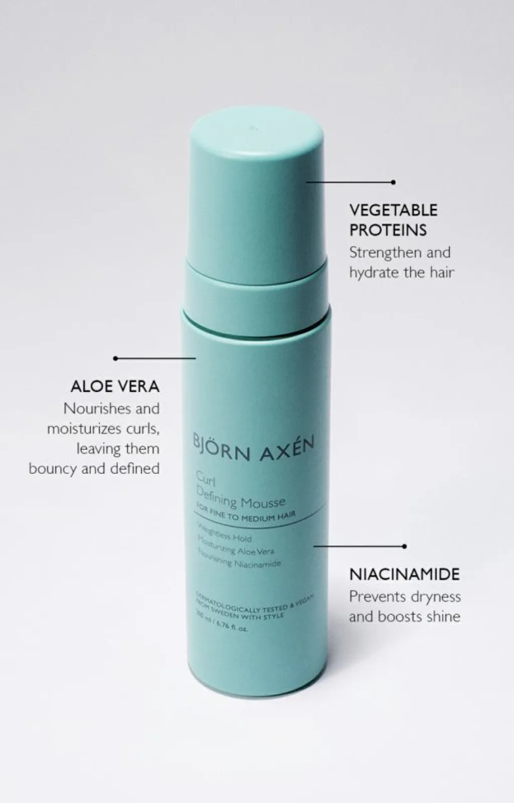 Björn Axén Styling Mousse|Krøllet Hår<Curl Defining Mousse