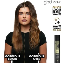 ghd Krøllet Hår|Hårspray / Hårlak>Curls Gone Wild Heat Protect Texturing Spray