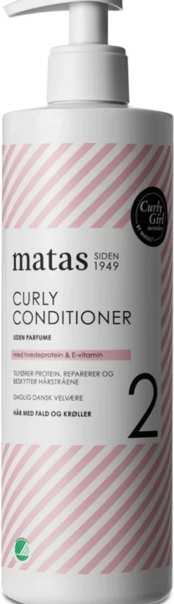 Matas Striber Balsam<Curly Conditioner Uden Parfume