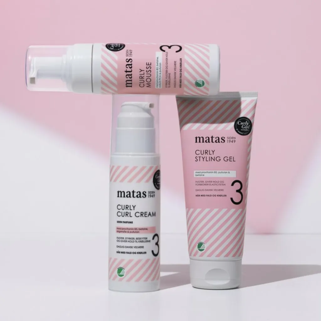 Matas Striber Styling Cream|Krøllet Hår<Curly Curl Cream Uden Parfume