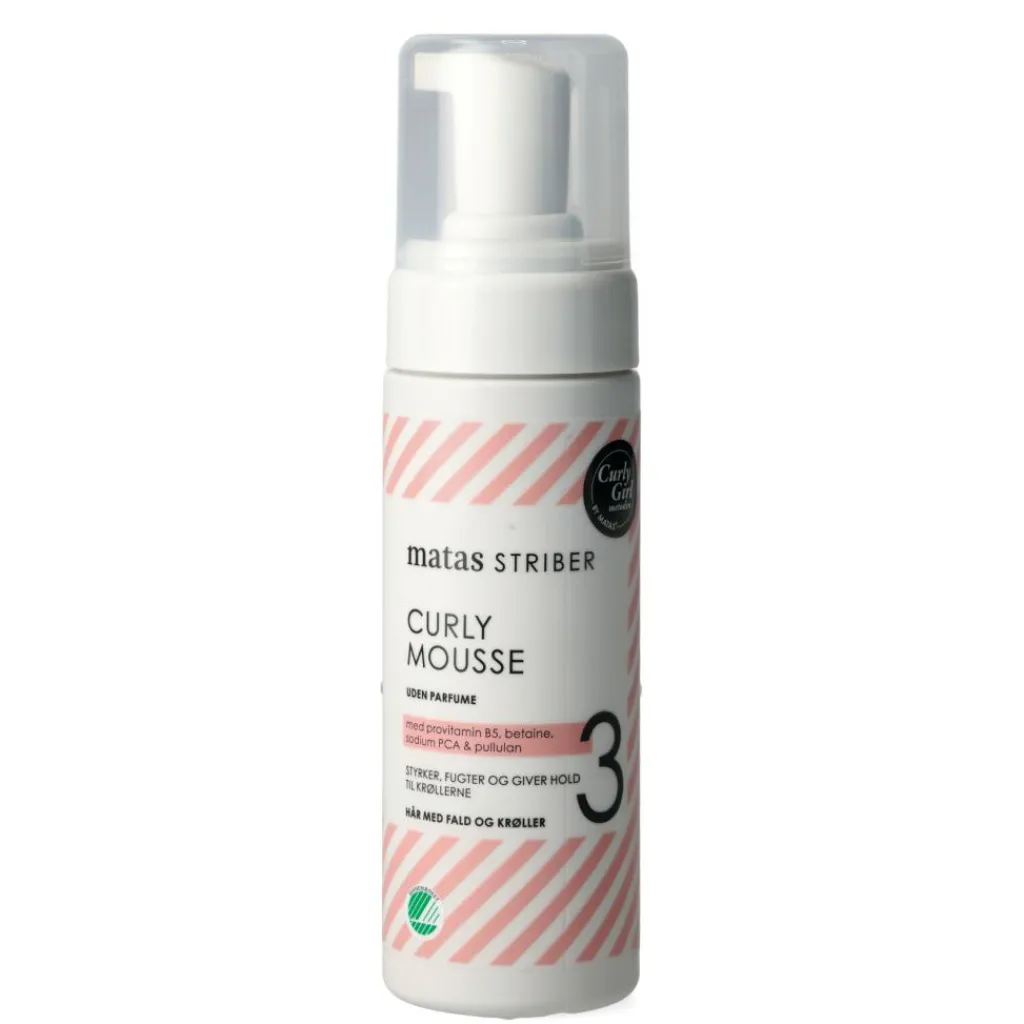 Matas Striber Styling Cream<Curly Mousse Uden Parfume