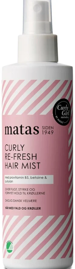 Matas Striber Curly Re-Fresh Hair Mist< Krøllet Hår