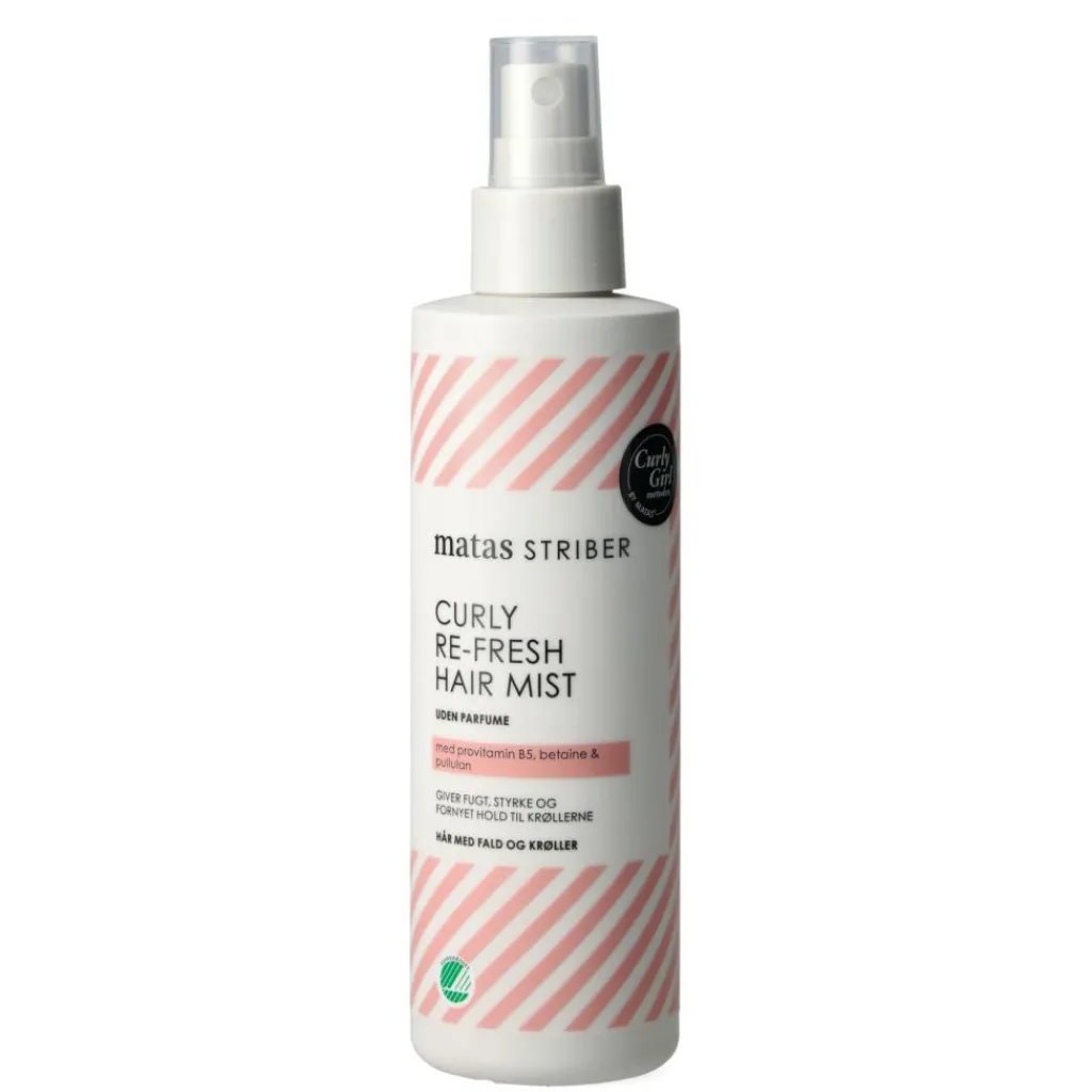 Matas Striber Hårgelé>Curly Re-Fresh Hair Mist Uden Parfume
