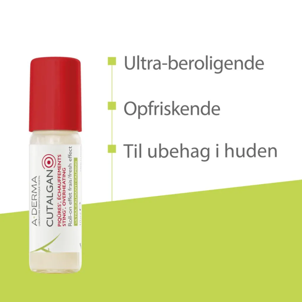 A-DERMA Cutalgan Roll-on Fresh Effect< Kropspleje