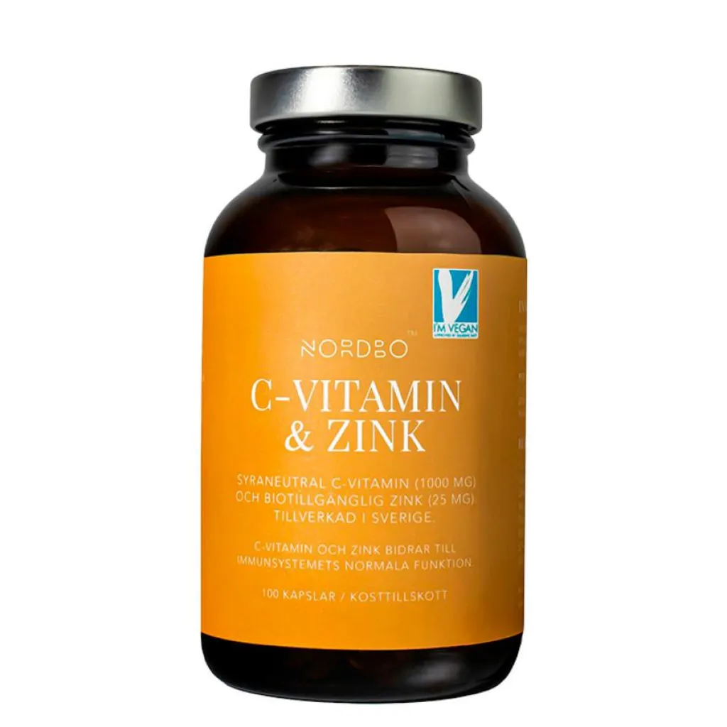 Nordbo C-vitamin & Zink< C-Vitamin