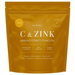 Nordbo C-Vitamin<C-Vitamin & Zink Instant Powder