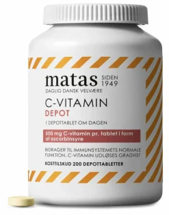 Matas Striber C-Vitamin>C-vitamin Depot 500 mg