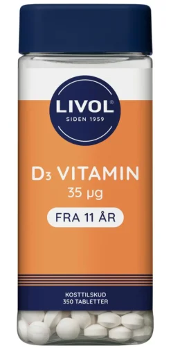 Livol D-Vitamin<D3 vitamin 35 µg