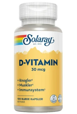 Solaray D-Vitamin>D3 Vitamin 30 mcg