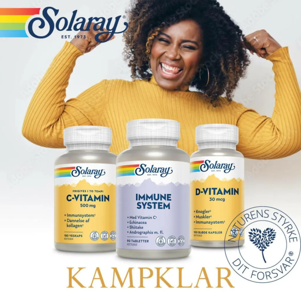 Solaray D-Vitamin>D3 Vitamin 30 mcg