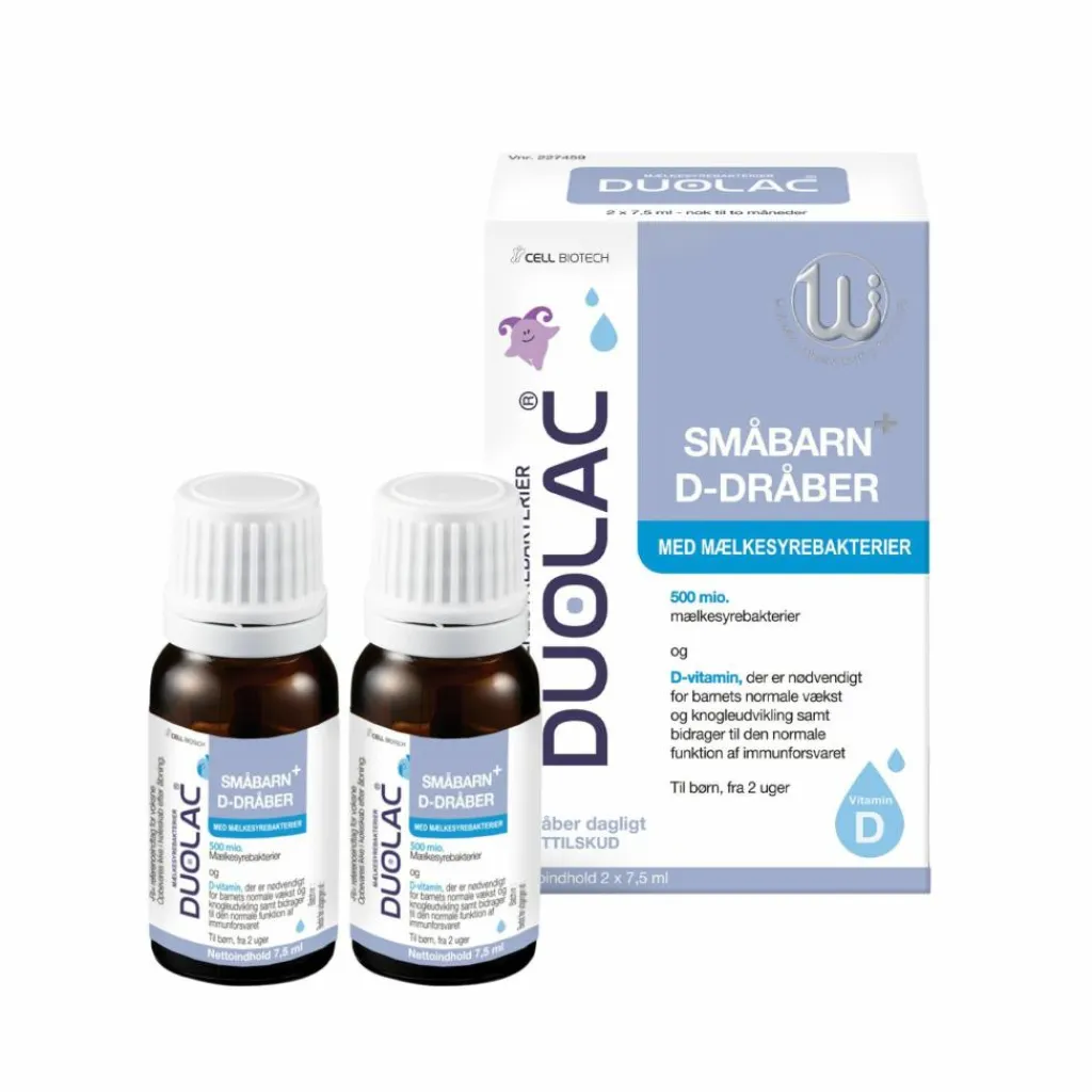 DUOLAC Ingredienser>Daglig+ Småbarn