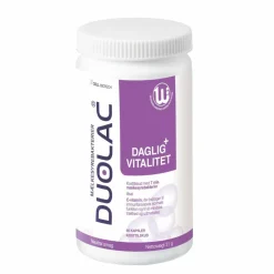 DUOLAC Daglig+ Vitalitet< Ingredienser|Immunforsvar