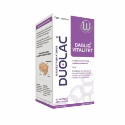 DUOLAC Daglig+ Vitalitet< Ingredienser|Immunforsvar