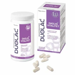 DUOLAC Daglig+ Vitalitet< Ingredienser|Immunforsvar