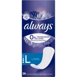 Always Dailies Large 0% Extra Protect Trusseindlæg< Bind & Indlæg