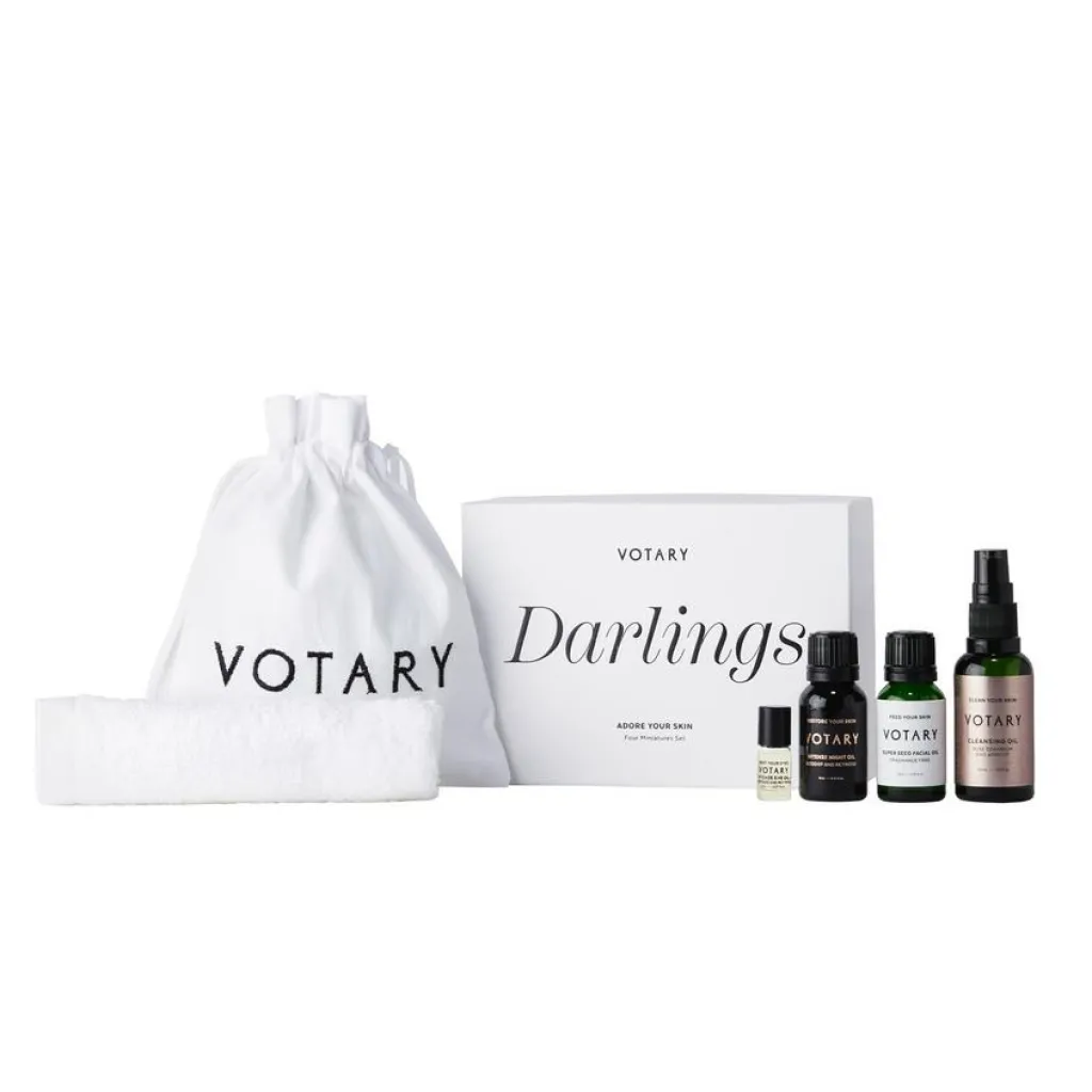 Votary Darlings Gaveæske< Rejsestørrelser