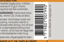 Matas Striber D-dråber konc.<Børn Børnevitaminer|Børnevitaminer