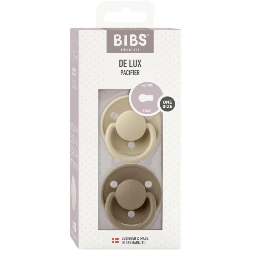 BIBS De Lux Sut 2-pak<Børn Sutter