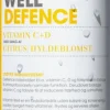 Vitamin Well Defence Citrus/Hyldeblomst< Øvrige Drikkevarer