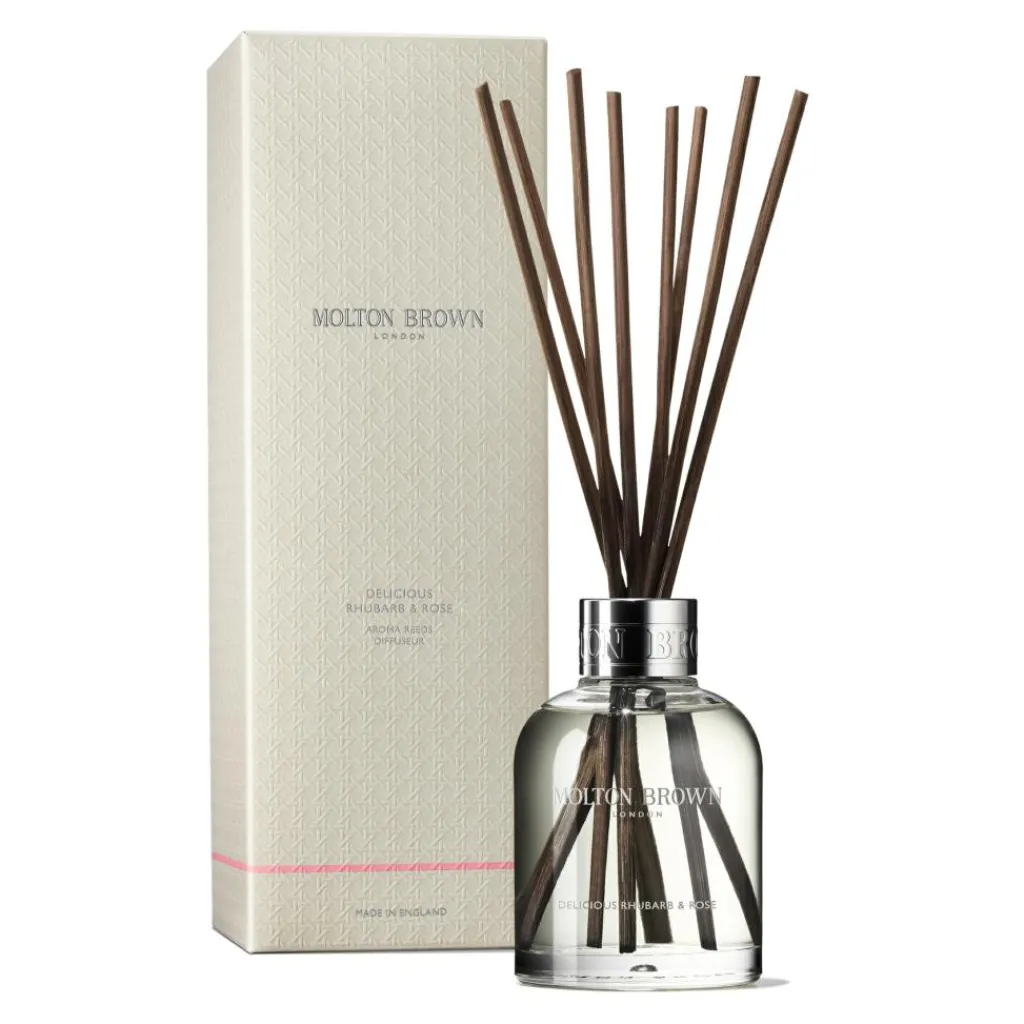 Molton Brown Delicious Rhubarb & Rose Aroma Reeds< Duft Til Hjemmet|Duftpinde
