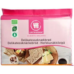 Urtekram Brød, Kiks & Kager>Delikatesse knækbrød Ø