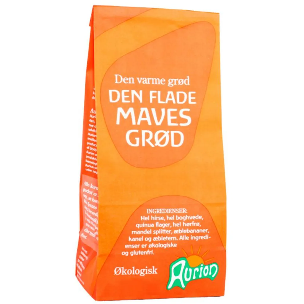 Aurion Øvrige Fødevarer>Den Varme Grød Den Flade Maves Grød Ø