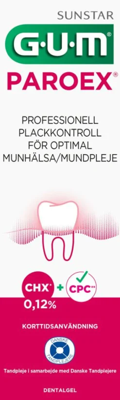 GUM Mund & Tandpleje<Dental Gel Paroex 0,12% Klorhexidin
