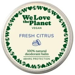 We Love The Planet Deodoranter|Til Ham>Deodorant Balm Fresh Citrus