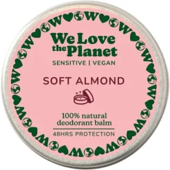 We Love The Planet Deodoranter|Til Ham>Deodorant Balm Soft Almond Sensitive