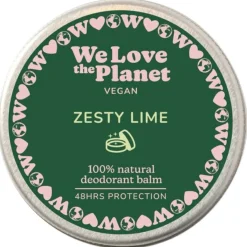 We Love The Planet Deodoranter|Til Ham>Deodorant Balm Zesty Lime