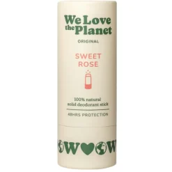 We Love The Planet Til Hende|Deodoranter>Deodorant Stick Sweet Rose