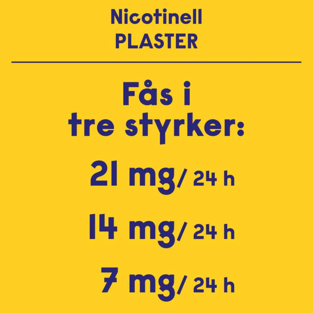 Nicotinell Nikotinplastre|Nikotinplastre>Depotplaster 21 mg