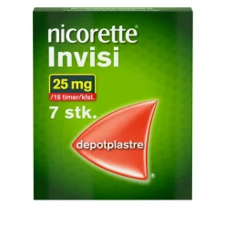 Nicorette® Nikotinplastre|Nikotinplastre<Depotplastre 25 mg/16 timer