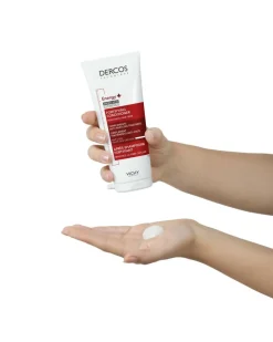 Vichy Dercos Energigivende Balsam (Rød) til Fint Hår/Hårtab.< Hovedbundspleje