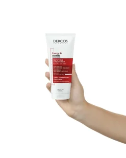 Vichy Dercos Energigivende Balsam (Rød) til Fint Hår/Hårtab.< Hovedbundspleje