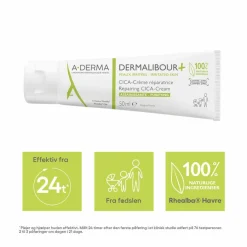 A-DERMA Dermalibour+ Repairing CICA -Cream<Børn Babysalve|Brystcreme