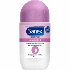 Sanex Dermo Invisible Roll-on< Til Hende|Deodoranter
