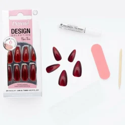 Depend Design Selection Ruby Red Almond Nord< Kunstige Negle Og Tilbehør