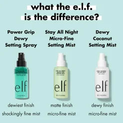 e.l.f. Setting Spray<Dewy Coconut Setting Mist