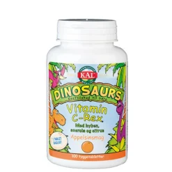 KAL Børnevitaminer|C-Vitamin>DinoSaurs vit. C-rex tygge børn