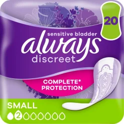 Always Discreet Inkontinensbind Small< Inkontinens
