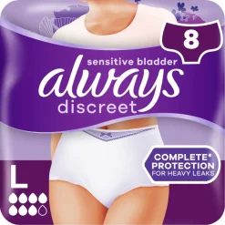 Always Inkontinens<Discreet Inkontinenstrusse Plus Large