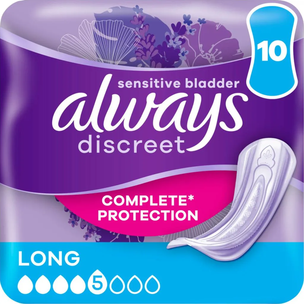 Always Inkontinens>Discreet Long Inkontinensbind